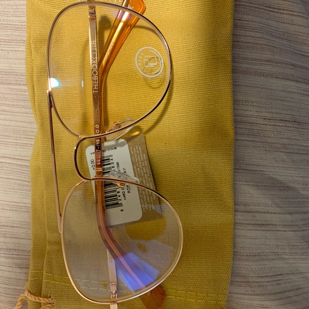 The Book Club Hard Crimes - blue light glasses